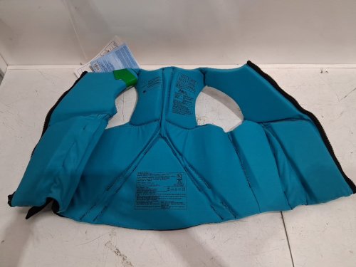 WOMEN'S HYPERLITE NEOPRENE PFD LIFE VEST WITH BUCKLE STRAPS - ADULT extra large - BLACK/GREY/BLUE (MODEL : 3247/1819493) image 4