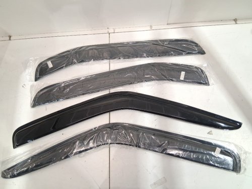 TYG tape Window Visors Fits for 2005-2016 Nissan Xterra -black - (model: IKWS-NXTRRA05) image 4