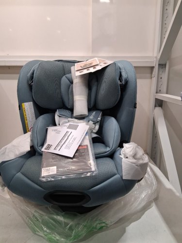 CYBEX GOLD CALLISTO G 360 ROTATING ALL-IN-ONE CONVERTIBLE CAR SEAT WITH SAFETY ASSURE PROTECTION SYSTEM - 120LBS MAX - STORMY BLUE (MODEL: 524000603) image 3