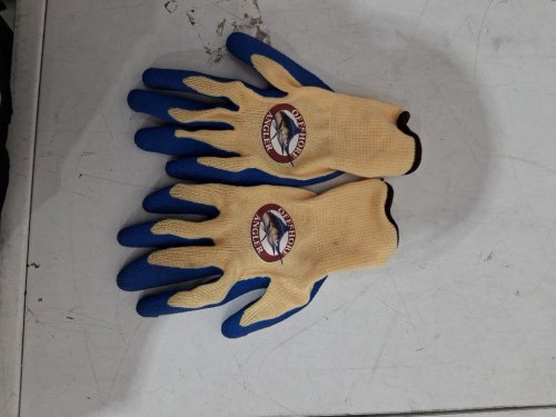 Offshore Angler Fishing Gloves-one size fits most-blue image 2