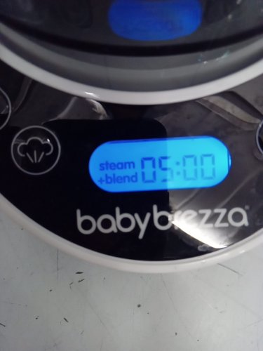 BABYBREZZA FOOD MAKER COMPLETE WITH 3 FOOD pouches & FUNNELS - WHITE (MODEL: BRZ00141) image 5