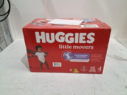 66pk huggies little movers - size 4 - lion king themed / multicoloured (model : 00036000535884) image 2