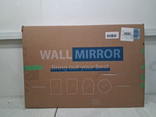 HARRITPURE Arched bedroom wall Mirror - 24" x 36" - black image 2
