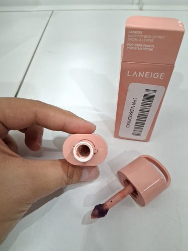 LANEIGE JuicePop Box Hydrating & Lightweight Oil Lip Tint - 4.5g - pop-star peach image 4