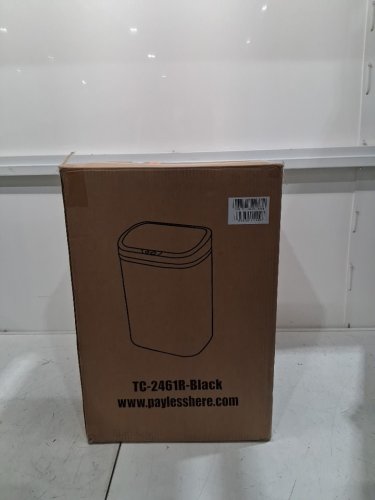 BestOffice Kitchen Trash Can with Touch Free Lid - 13GAL - black (model: tc-2461r-black) image 2