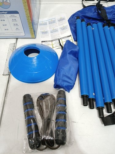 Agility Ladder Speed Training Equipment - blue image 4