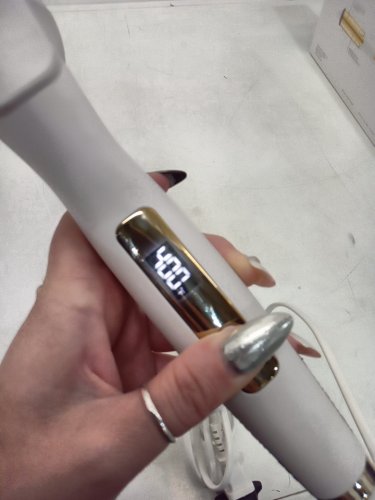 KRISTIN ESS SOFT BLEND CURLING IRON - 2" - WHITE/GOLD - (MODEL:KES0193) image 7
