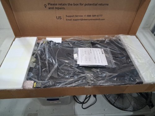 DeerRun Walking Pad Under Desk Treadmill with Incline - 2.5HP - 3.8mph - rose gold/black (Model: BA10-B) image 4