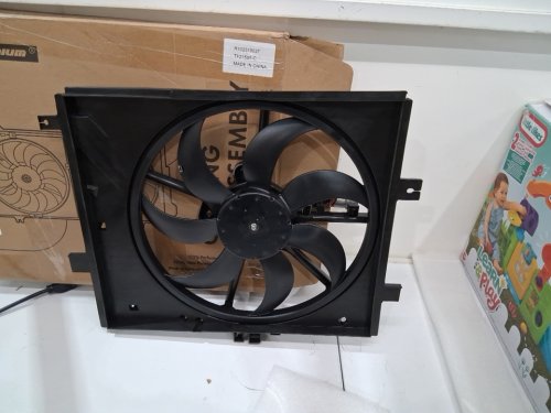 apremium engine cooling fan for various nissan models - black (model:621-555c) image 5