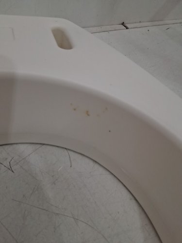 Raised Toilet Seat with Arms - 300lb - WHITE (MODEL:SC7060NA-L-4) image 5