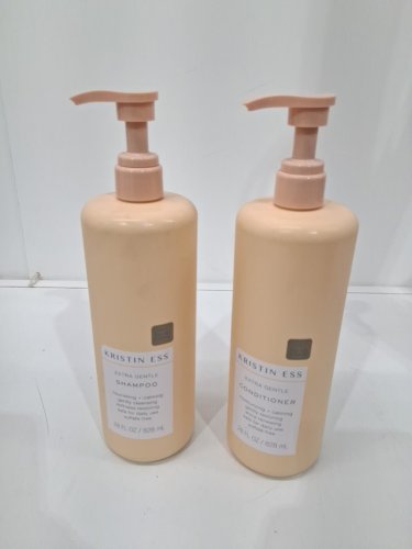 2pc Kristin Ess Extra Gentle Shampoo and Conditioner -  828ml each image 2