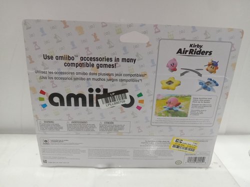 2pc AMIIBO Air Riders collectable swappable toy - KIRBY & WARP STAR (model: nvl-003) image 3