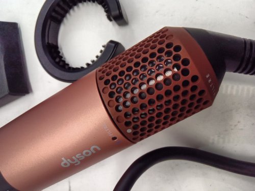 6PC DYSON i.d curly + coily airwrap multi styler and hair dryer with bluetooth - amber silk ( model: hs08) image 8