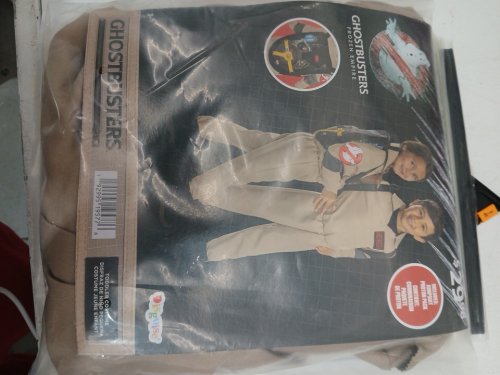 2PC TODDLER DISGUISE GHOSTBUSTERS: FROZEN EMPIRE FLIGHT SUIT COSTUME - 3-4T - BROWN/BLACK image 2