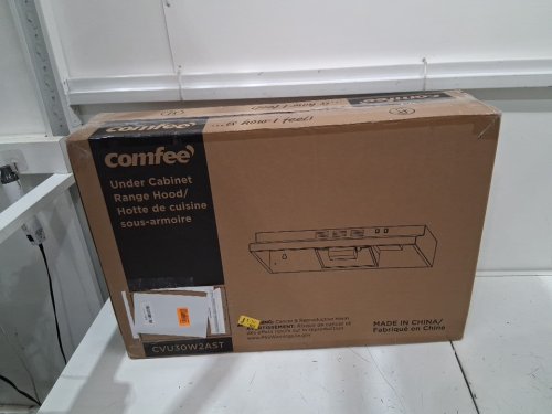 comfee under cabinet ranged hood - 30", 200cfm - stainless steel (model: ‎CVU30W2AST) image 2