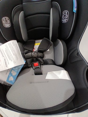 GRACO EXTEND2FIT 2-IN-1 CONVERTIBLE CAR SEAT - TITUS GREY/BLACK (MODEL: 2149057) image 6