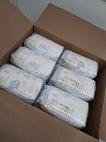 186PK PAMPERS SWADDLERS DISPOSABLE DIAPERS - SIZE 2 image 3