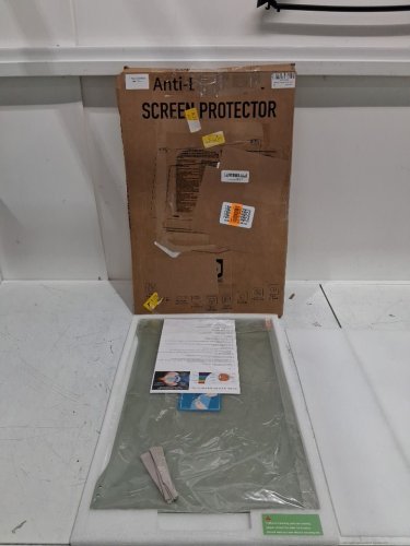 zyy anti blue light screen protector for monitors - fits 20" - 22" diagonal - acrylic/grey (model : B08L3FYQDZ) image 4