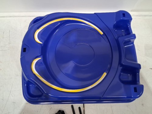 4PC BEYBLADE X DROP ATTACK BATTLE SET  - AGES 8+ - BLUE (MODEL: G0842) image 4