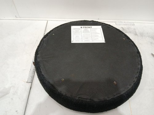 FURNLIVING replacement bar stool seat cushion - 19" - black image 4