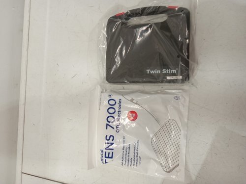 Twin stim tens & ems pain relief combo with carry case - black (MODEL: ‎DS2202) image 3