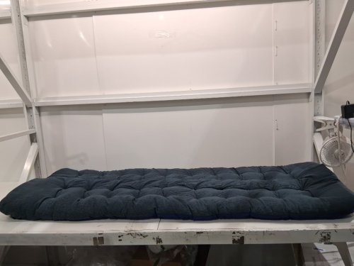 ATORPOK MAD COMFY FOLDING PORTABLE CAMPING COT - 450LB CAPACITY - blue - (MODEL: dxr-cc7008-2bt) image 4