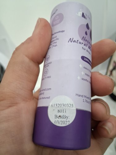 kin+kind USDA Certified Organic Natural Moisturizer Nose and Paw Balm Stick for dogs and cats - 50g - Coconut Oil/Shea Butter image 3