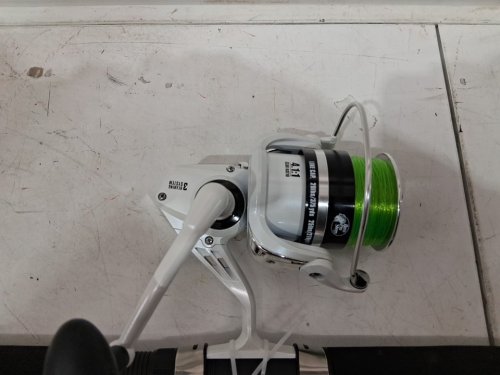 BPS King Kat Rod and Reel Spinning Combo - 4:4:1 - heavy action - 11ft (model: cbk1180hs-2) image 3