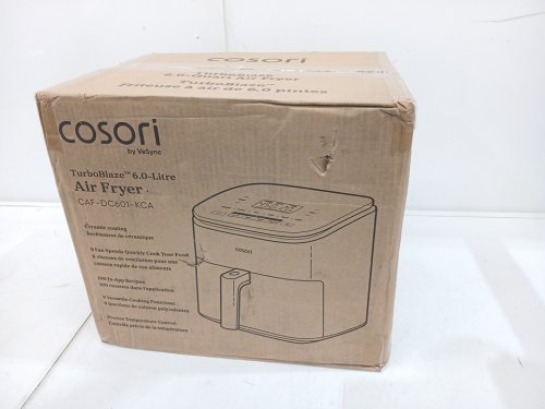 COSORI TURBOBLAZE AIR FRYER - 6QT - BLACK (MODEL: CAF-DC601-KCA) image 2
