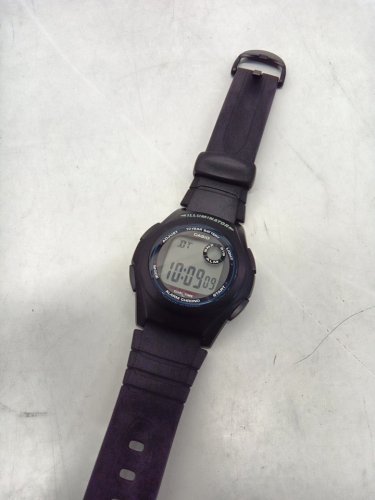 MENS CASIO quartz casual digital watch - 40mm - black strap  (model: F200W-1A) image 2