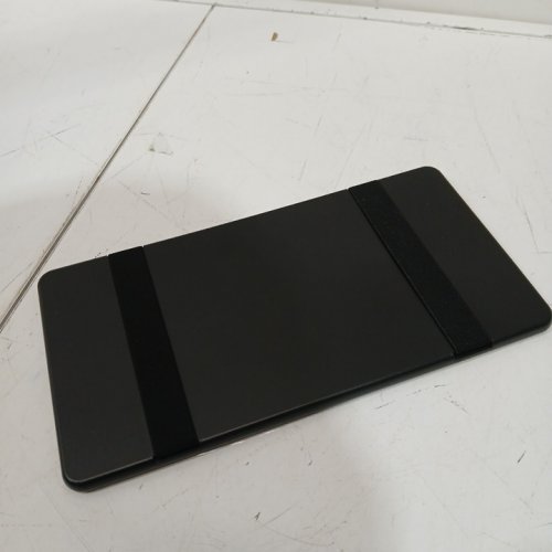 car sun visor mirror with straps - 5" x 10" - black image 4