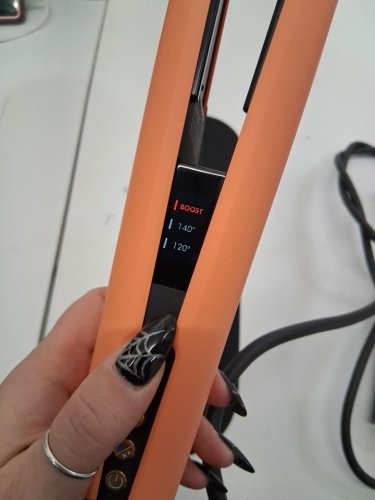 DYSON AIRSTRAIT WET TO DRY HAIR STRAIGHTENER - LIMITED EDITION APRICOT/ TOPAZ (MODEL: HT01) image 6