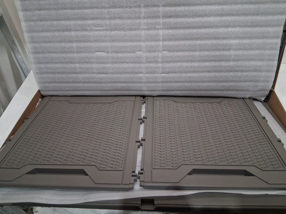 YITAHOME Waterproof  Resin Deck Outdoor Storage Box  - 180 GALLON - BEIGE (MODEL: ftpldb-0187) image 5