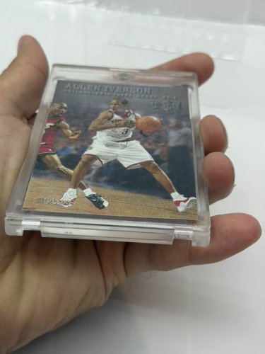 Skybox 1999-2000 Leaf Metal Allen Iverson Card #36 image 5