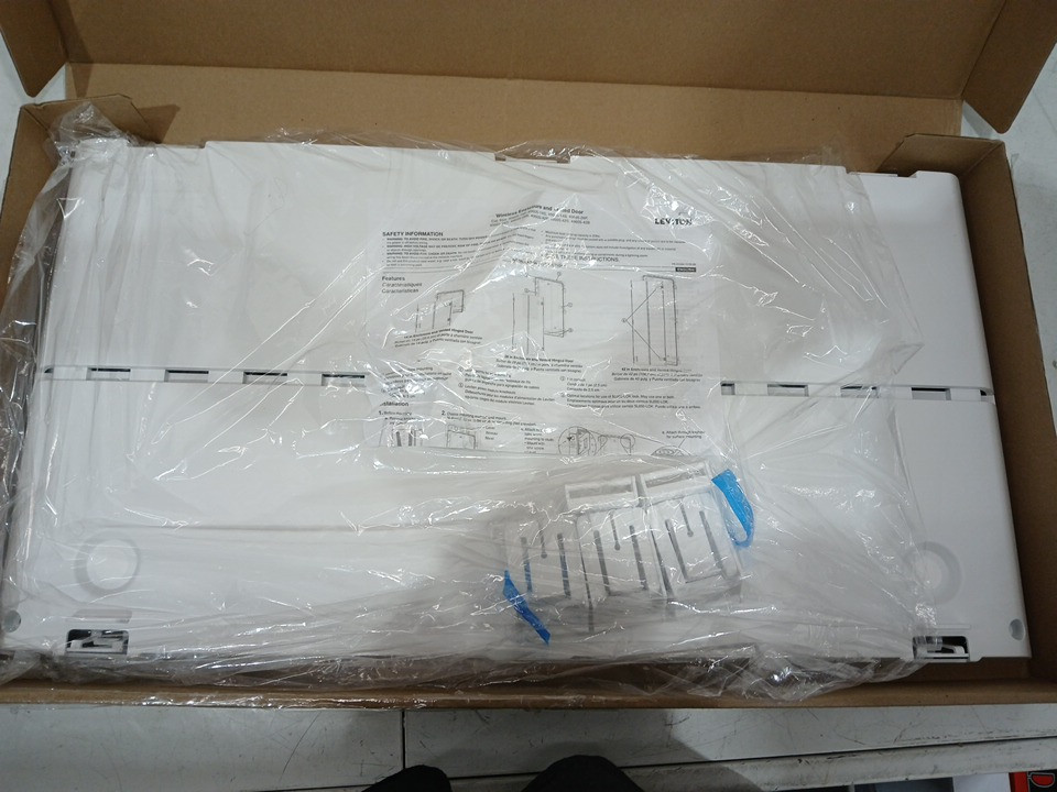 leviton Wireless Structured Media Enclosure with Vented Hinged Door - 42" - white image 3