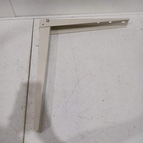 folding shelf bracket - 21" - white image 2