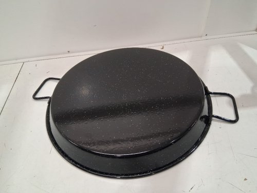 MAGEFESA Enameled Steel Paella Pan - 18" - black (model:01PAPAEES46) image 4