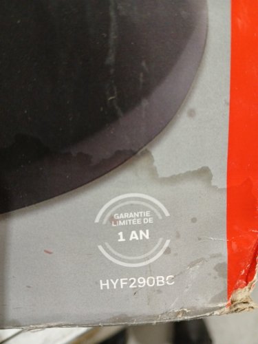 HONEYWELL QUIETSET WHOLE ROOM 40" TOWER FAN WITH OSCILLATION AND REMOTE CONTROL, SLIM PROFILE - BLACK (MODEL: HYF290BC) image 3