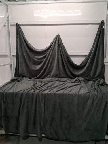 Utopia Ultra Soft Fleece Blanket - Twin - Grey image 3