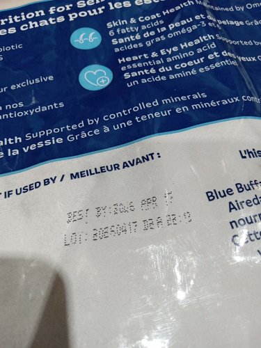*expired* Blue Buffalo Tastefuls Sensitive Stomach Adult Dry Cat Food - 15lbs - Chicken and Brown Rice image 4