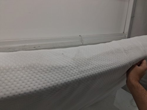 GRACO PREMIUM FOAM CRIB AND TODDLER MATTRESS WITH REMOVEABLE COVER - 28" x 52" x 4.5" - WHITE - (model: 06710-400-oc) image 3