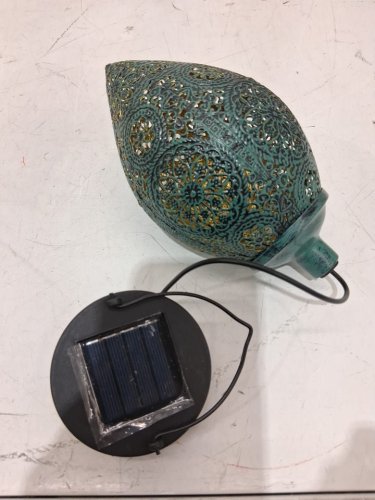 Solar Powered Hanging light - Green (Model: LY2024014) image 3