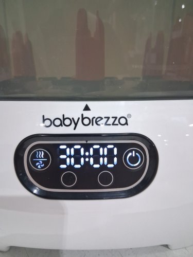 BABY BREZZA 4-IN-1 BABY BOTTLE STEAM STERILIZER & dryer - HOLDS UP TO 8 BOTTLES - WHITE (MODEL: brz0069s) image 4
