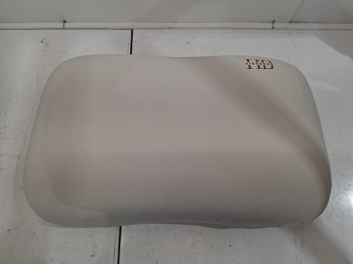 high beds cervical memory foam pillow - 24"x15" - white image 4