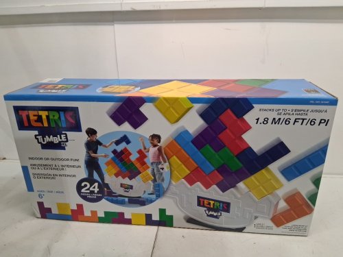 22PC Tetris tumble XL indoor /outdoor game - up to 6FT - multi-colour (model: 1-1-12595-AA099FO/1819487) image 2