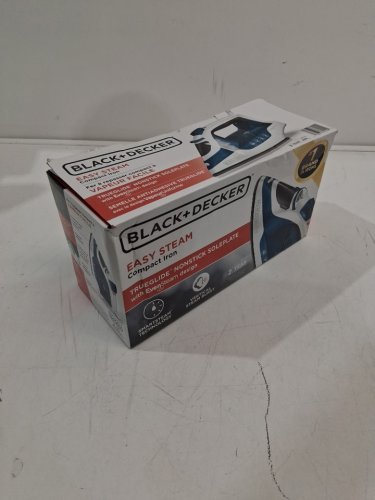 black+decker evensteam non-stick easy steam compact professional iron (model: IR06VC) image 4