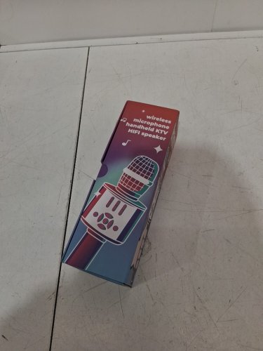 WIRELESS bluetooth karaoke microphone - blue (model: 868) image 2