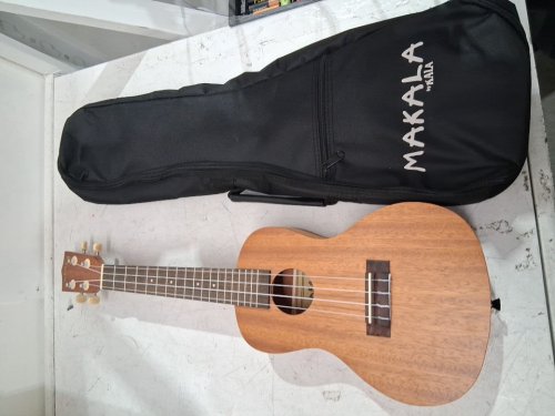 Kala Makala Concert Ukulele - 24" - Mahogany/brown(Model: MK-C) image 3