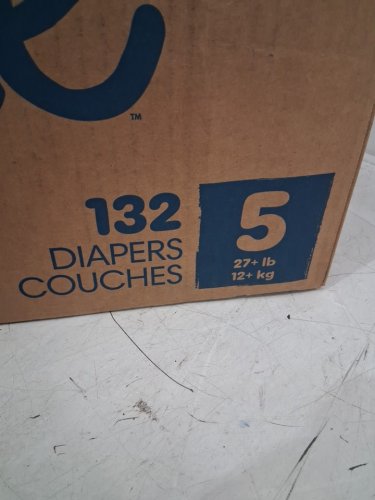 132PK PAMPERS PURE PROTECTION DIAPERS - SIZE 5 (27+ LBS) image 4