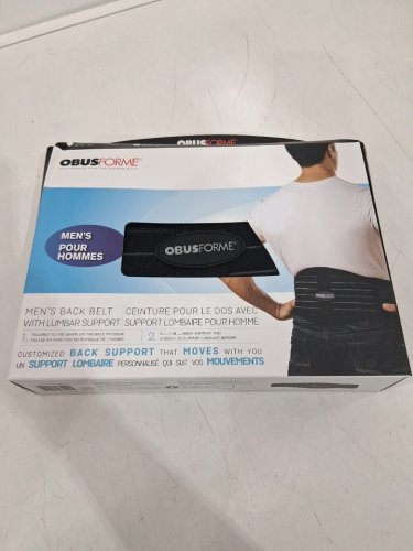 OBUSFOME MENS BACK BELT XXL (MODEL: BB-ML1) image 2
